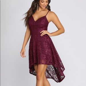Windsor Sparkle Lace Formal Dress